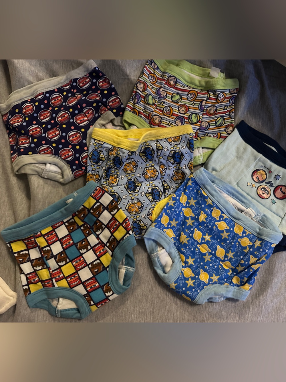 6-Pack Disney Toddler Training Underwear